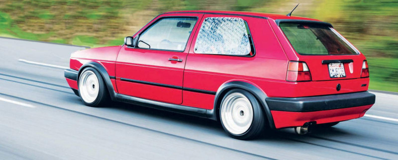2.8-litre VR6 conversion with GT3582 turbo 530hp Volkswagen Golf Mk2