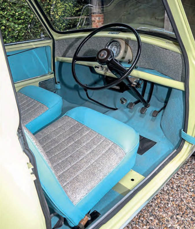 1961 Austin Seven De-Luxe - interior