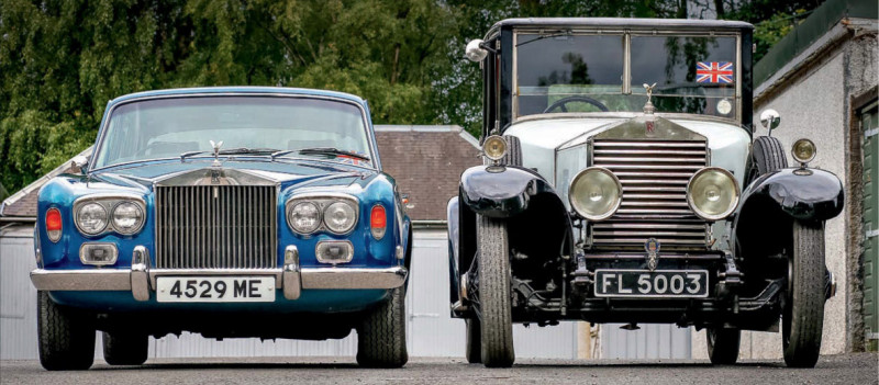 1926 Rolls-Royce 20hp Saloon by Hooper vs. 1976 Silver Shadow