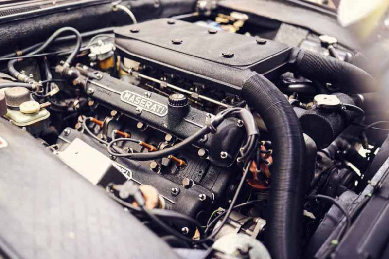1982 Maserati Kyalami - engine