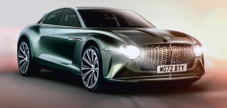 Bentley EVs Five by 2030; high-riding saloon first