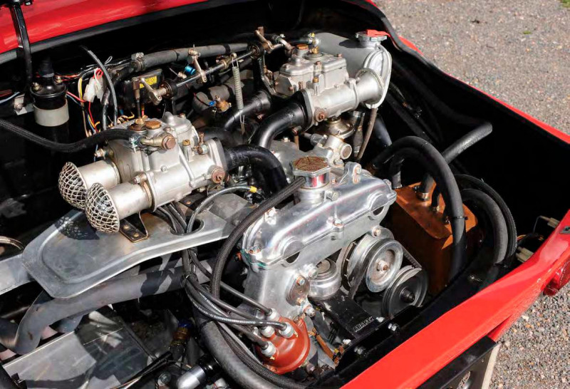 1963 Fiat Abarth 1000 Bialbero GT ‘Duck-Tail’ - engine