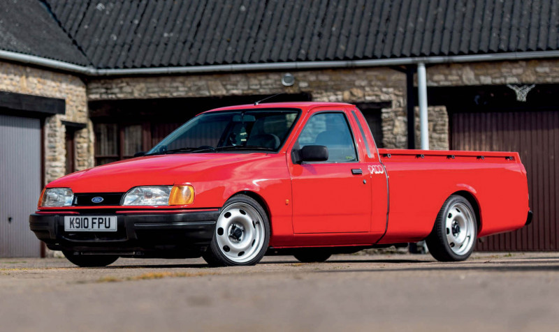 200bhp 1993 Ford Sierra P100 pick-up gets the restomod treatment and BMW M47 2-litre engined