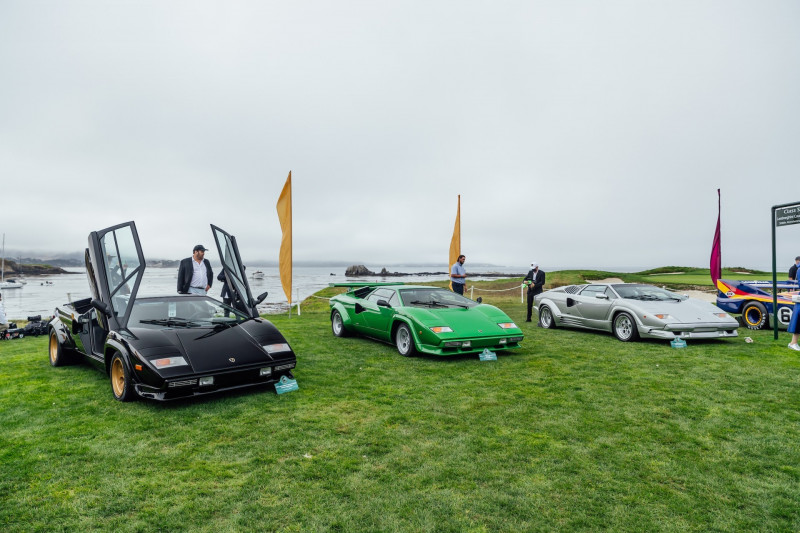 Lamborghini Countach 50th celebrated in California