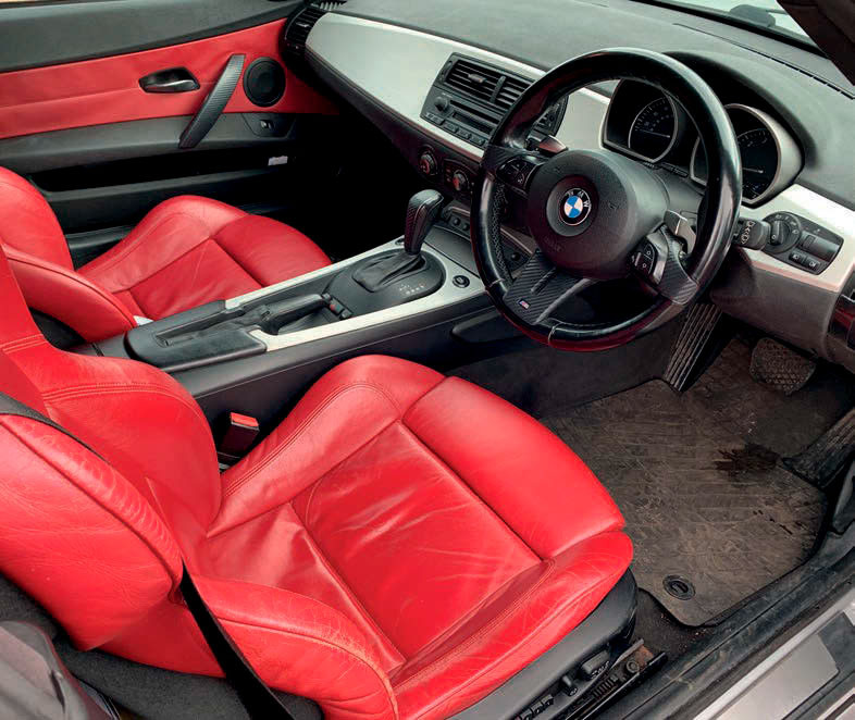 2006 BMW Z4 3.0si Coupe E86 - interior