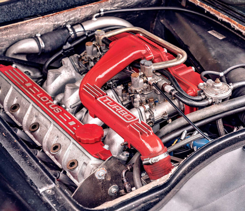 1982 Lotus Turbo Esprit - engine 2.2-litre