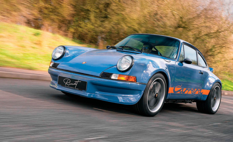 300bhp wide-body Coupe backdate based on a 1990 Porsche 911 Carrera 4 Cabriolet 964
