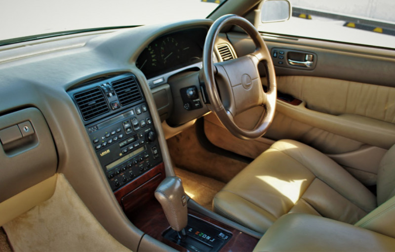 QUALITY BY DESIGN - interior - 1989 Lexus LS400 XF10