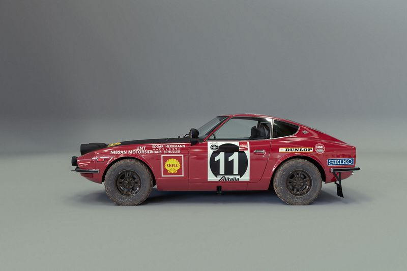 2022 Nissan JUKE Rally Tribute Concept: 50th anniversary of the iconic 240Z&#39;s East African Rally vic