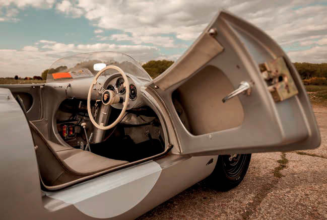 Chamonix replica Porsche 550 Spyder featuring 356 parts