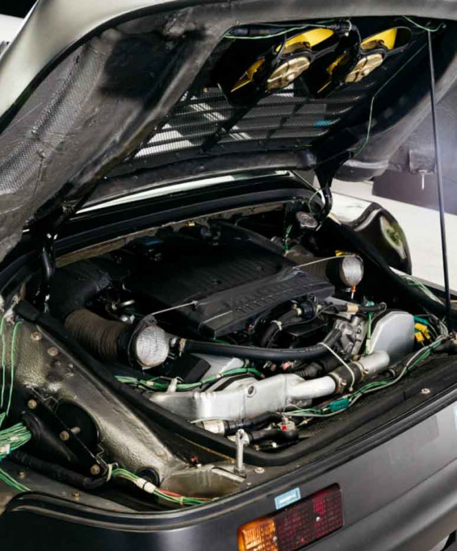 1988 Porsche Type 965 Prototype engine V8