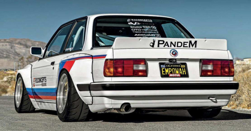 290bhp S52-swapped Rocket Bunny Pandem V1 wide-body BMW E30 Coupe