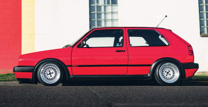 2.8-litre VR6 conversion with GT3582 turbo 530hp Volkswagen Golf Mk2