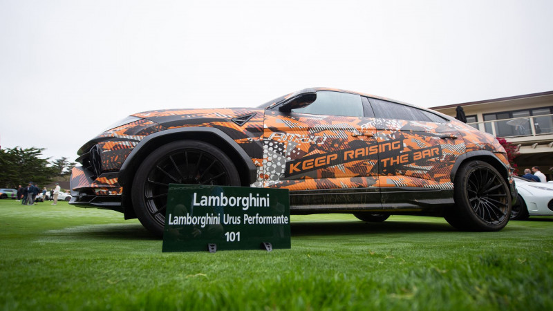Lamborghini Showcases Pikes Peak Record Breaking Urus Performante at 71st Pebble Beach Concours d&#39;Elegance