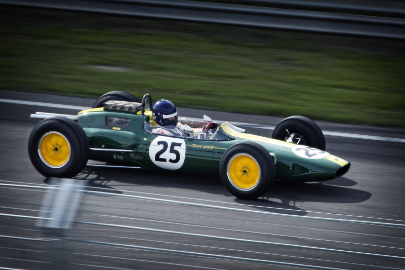 1963 Lotus 25 racing car designed by Colin Chapman for the 1962 Formula 1 season