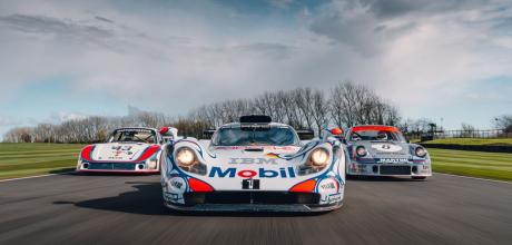 Classic Porsches stun at eightieth Goodwood Members Meeting bash