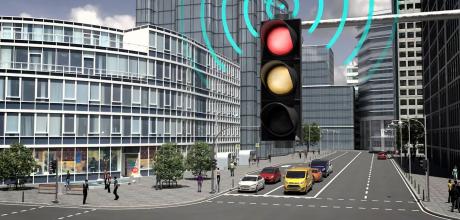 Ford tests smart traffic lights