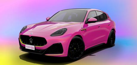 Maserati has unveiled a new Barbie Grecale
