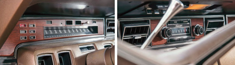 1970 Lincoln Continental Mk5 - dashboard