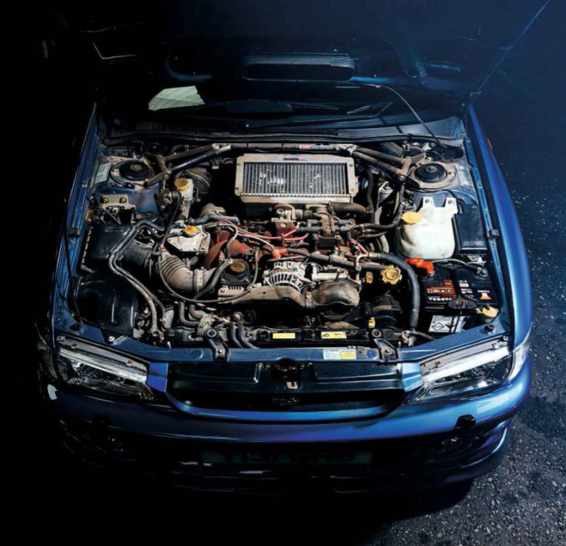 2001 Subaru Impreza P1 GC8G - engine