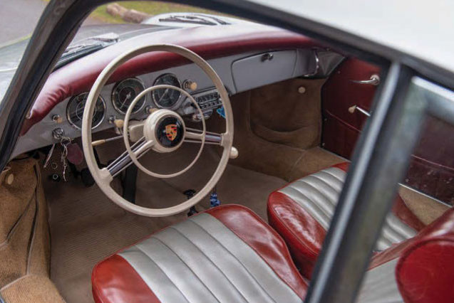 1958 Porsche 356 A Coupe - interior
