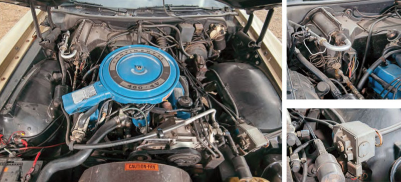 1970 Lincoln Continental Mk5 - engine V8