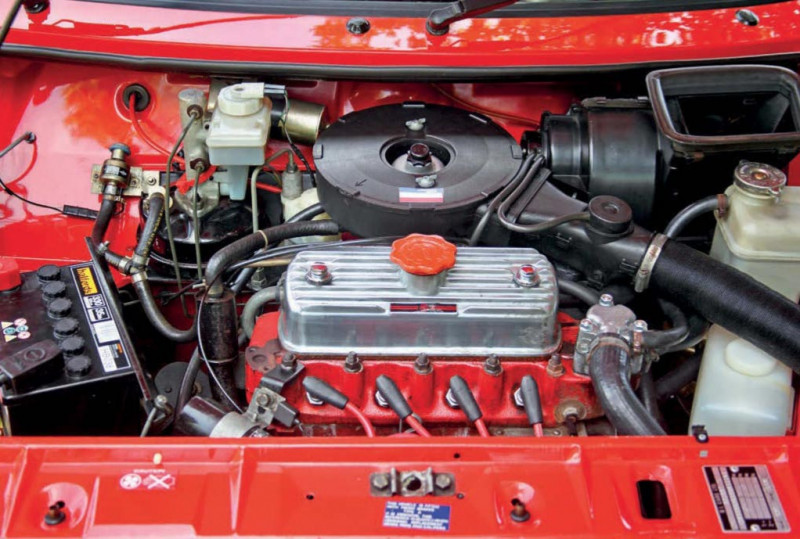 1982 MG Metro - engine