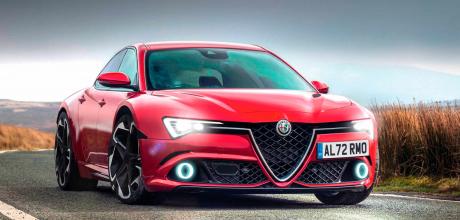2023 Alfa Romeo GTV - back as an EV in big line-up revamp