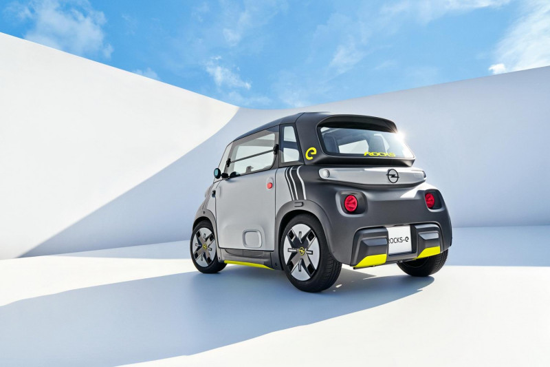 Opel unveils Rocks-e Microcar