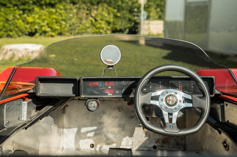 Alfa-Romeo Alfasud-based 1988 Hunstman Spyder - interior