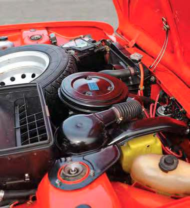 1969 Fiat 128 1.3 - engine