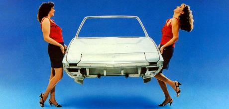 Aluminium-bodied Fiat X1/9 prototypes
