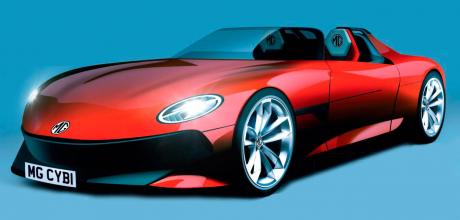 MG Cyberster New electric roadster to lead EV push