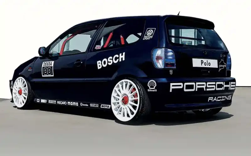 DTM-inspired Volkswagen Polo Mk4 with 241hp of 1.9 TDI-swapped performance on tap
