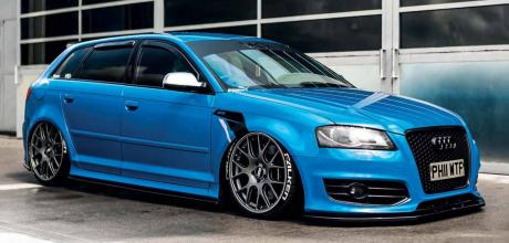 Stage 2 bagget 390bhp Audi S3 Typ 8P APR tune