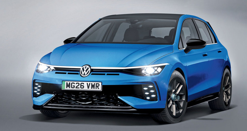 2027 Volkswagen Golf Mk9 - all-electric reinvention on the way
