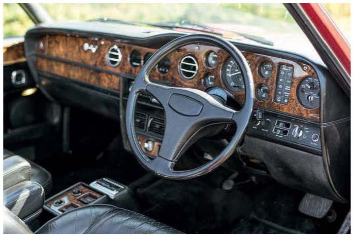1987 Bentley Continental Convertible - interior
