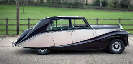 1953 Rolls-Royce Silver Wraith Sedanca de Ville Coachwork by Hooper & Co