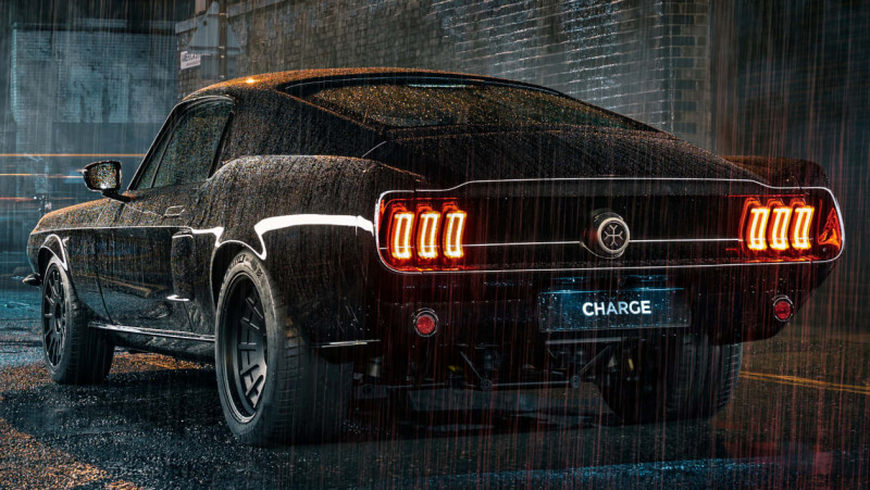 Electric 2023 Ford Mustang by Charge Cars