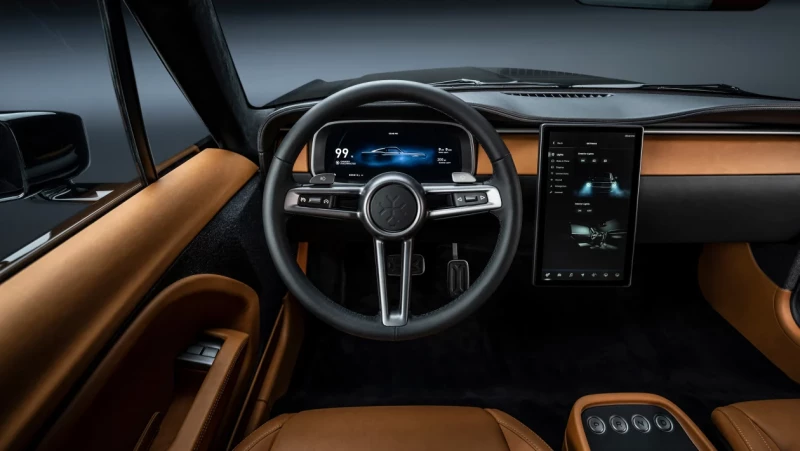 Electric 2023 Ford Mustang by Charge Cars - interior