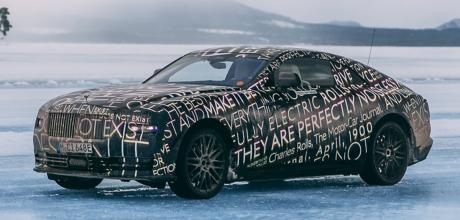 Rolls-Royce Spectre finishes winter testing