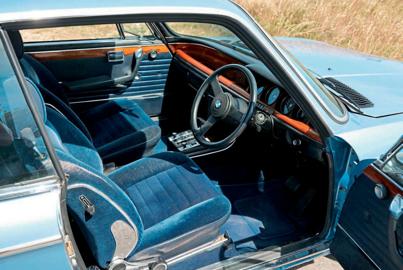 1973 BMW 3.0CS Automatic E9 - interior