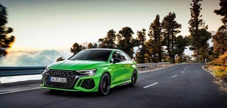 Powered by Audi’s renowned five-pot, the new RS3 has broken cover