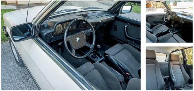 1981 BMW 320iS E21 - interior