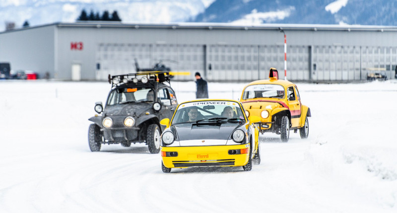 Zell-am-see ice race returns to action after three-year break