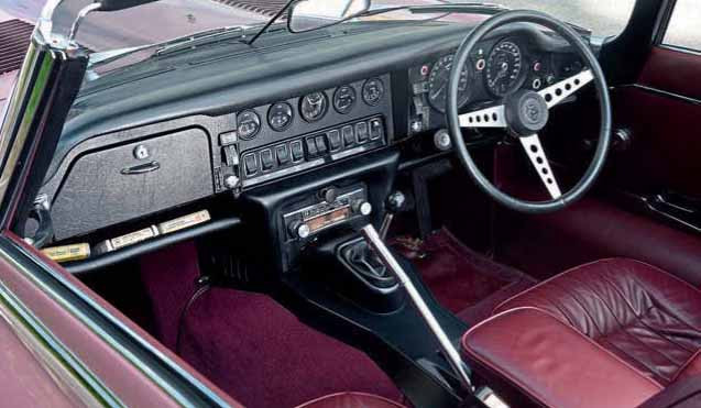 1974 Jaguar E-Type Roadster V12 Series 3 rarely seen ’70s hue of Heather