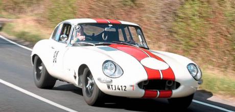 Modified 1969 Jaguar E-type Series 2 Lightweight and made for sprints