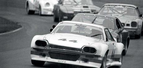 Group 44 Jaguar XJ-S finishes second in the 1981 Trans-Am Series