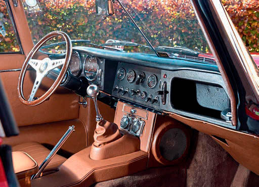 Unique 1967 Jaguar E-Type Monza-style Series 1 - interior