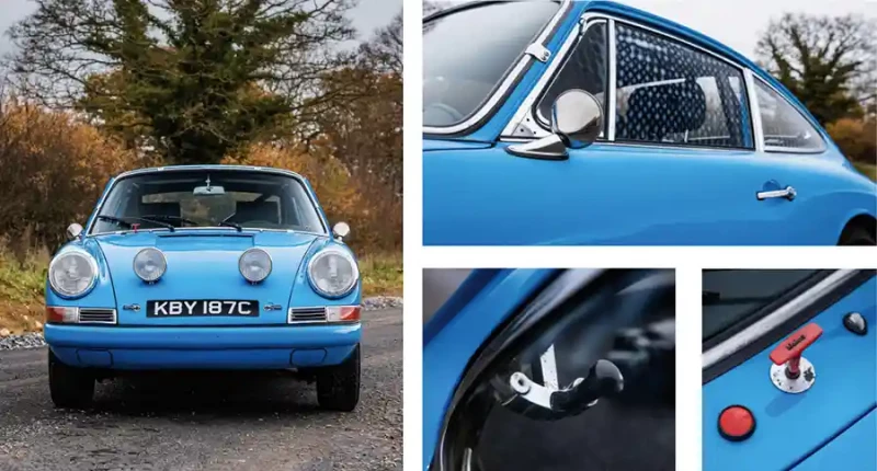 Competition car unleashed 1965 Porsche 911 2.0 SWB Rally Star